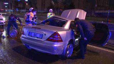 E5 Kara Yolu'nda Asiri Süratli Otomobil Hafif Ticari Araca Çarpti Açiklamasi 1 Ölü