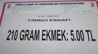 Sinop'ta Ekmek 5 TL Oldu