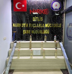 Bitlis'te 16 Kilo 700 Gram Sivi Metamfetamin Ele Geçirildi