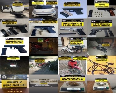 Osmaniye'de Çesitli Suçlardan Yakalanan 14 Süpheli Tutuklandi