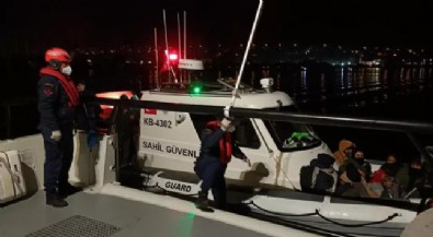 Bodrum açıklarında 45 kaçak göçmen kurtarıldı