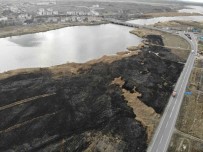 Isinmak Için Yaktigi Ates 45 Dekar Alani Kül Etti