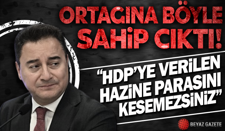 DEVA'dan HDP hesaplarının bloke edilmesine tepki: Hukuki dayanağı yok