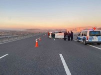 Nigde'de Ticari Araç Devrildi Açiklamasi 10 Yarali