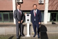 Bursa Il Milli Egitim Müdürlügü'ne Araç Sarj Ünitesi Kuruldu