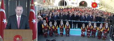 Cumhurbaskani Erdogan, Badal Tüneli'nin Açilisini Canli Baglantiyla Yapti