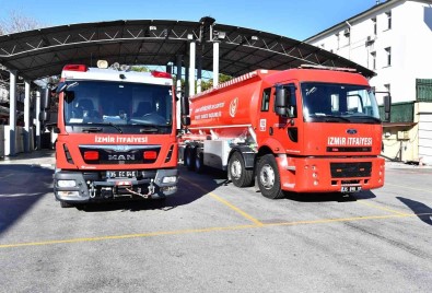 ESHOT'un Mazot Tankerleri Yangin Söndürmede Kullanilacak