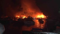 Caddebostan Yat Limaninda Tekneler Alev Alev Yandi