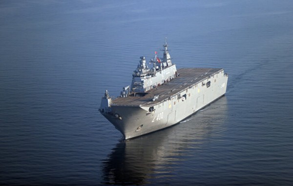 Türkiye'nin en büyük savaş gemisi: TCG Anadolu