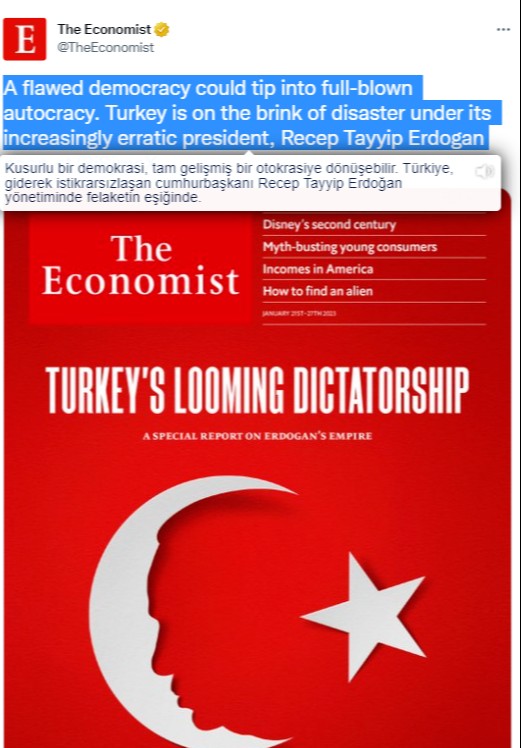 Cumhurbaşkanlığı Sözcüsü Kalın'dan The Economist'e tepki: Yine yanılacaklar geçmişte yanıldıkları gibi
