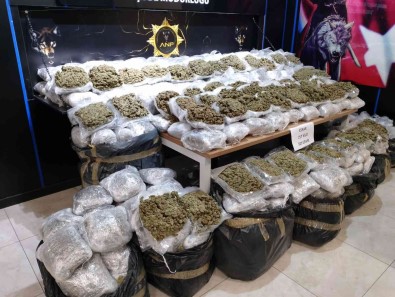 Baskent'te Yapilan Operasyonda 257 Kilo 500 Gram Esrar Ele Geçirildi