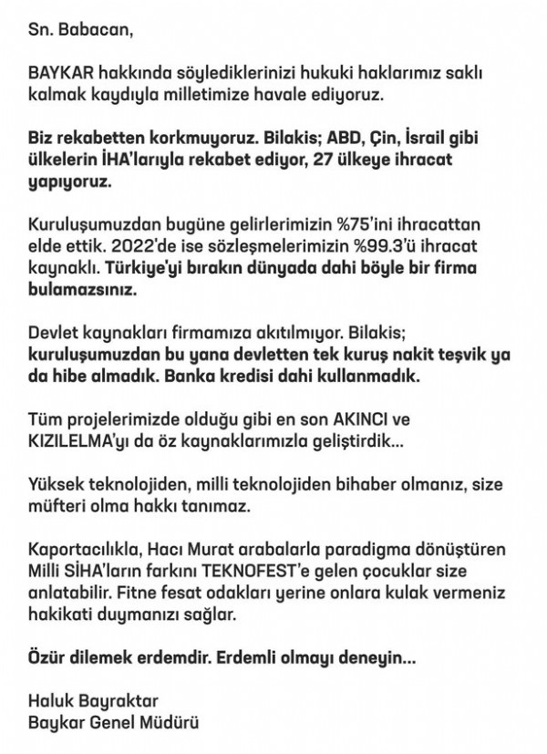 DEVA Partisi'nde toplu 'Bayraktar' istifası!