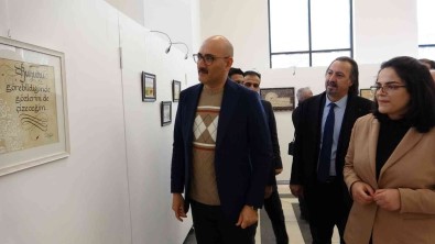 Van'da 57 Kez Ameliyat Olan Genç Kizdan Kaligrafi Sergisi