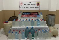 Malatya'da 5 bin 336 litre sahte alkol ele geçirildi
