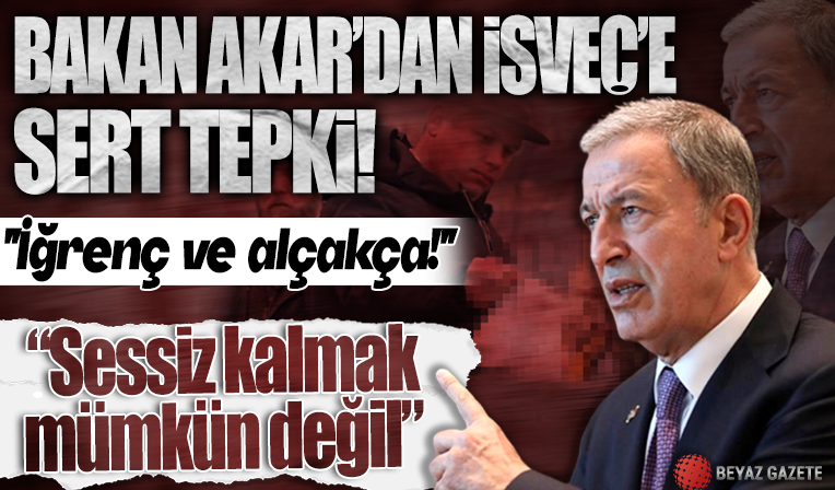 İsveç'in NATO üyeliği veto mu edilecek? Bakan Akar'dan flaş açıklama