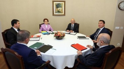 6'lı masadaki seçim listesi çalışması yeni bir kavganın fitilini ateşledi