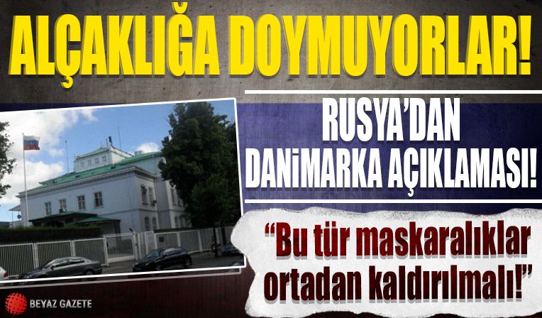 'Danimarka'daki büyükelçiliğimiz önünde Kur’an-ı Kerim yakıldı' diyen Rusya: Bu tür maskaralıklar ortadan kaldırılmalı