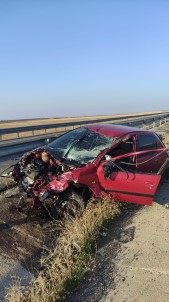 Nusaybin'de Kontrolden Çikan Otomobil Kaza Yapti Açiklamasi 2 Yarali