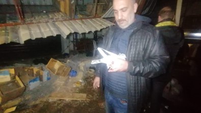 Firtina Kafesleri Devirdi, Güvercinler Telef Oldu