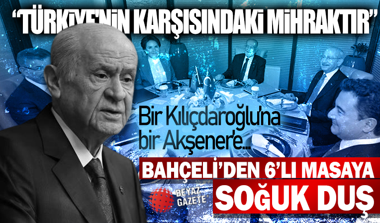 Bahçeli'den Kılıçdaroğlu'na sert tepki: Türkiye'nin karşısındaki mihraktır