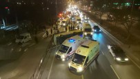 Konya'da Otomobilin Çarptigi Midibüs Yan Yatti Açiklamasi 10 Yarali