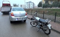 Kilis'te Motosiklet Ile Otomobilin Çarpismasi Sonucu 1 Kisi Yaralandi Haberi