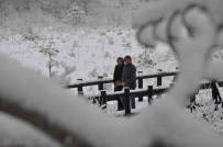 Abant'ta Kar Kalinligi 15 Santimetreyi Buldu