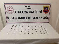 Ankara'da Çesitli Dönemlere Ait Oldugu Tespit Edilen 65 Adet Sikke Ele Geçirildi