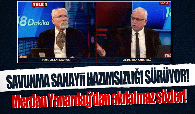 Merdan Yanardağ'ın savunma sanayii hazımsızlığı sürüyor! Akılalmaz sözler: 4-5 tane Kızılelma bu stüdyoya sığar...