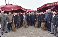 Çiftçilere 2 Bin 500 Kestane Fidani Dagitildi