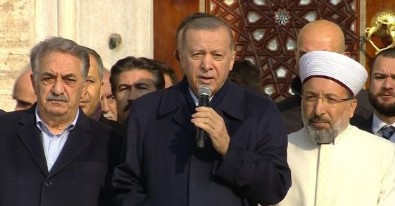 Cumhurbaşkanı Erdoğan: Yeni Camii benim için çok önemlidir burada anılarımız var
