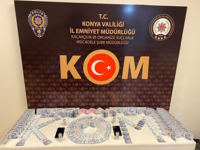 Konya'da 55 Bin 100 TL Degerinde Sahte Para Ele Geçirildi