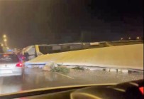 Otomobile Çarpmamak Isterken Kaza Yapti