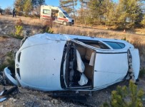 Emet'te Otomobil Takla Atti Açiklamasi 1 Ölü
