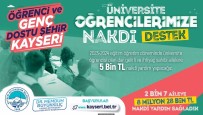 Genç Dostu Baskanin Üniversite Ögrencilerine Destekleri Sürüyor