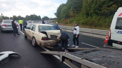 Zonguldak'ta 6 Aracin Karistigi Zincirleme Kaza Açiklamasi 1 Yarali