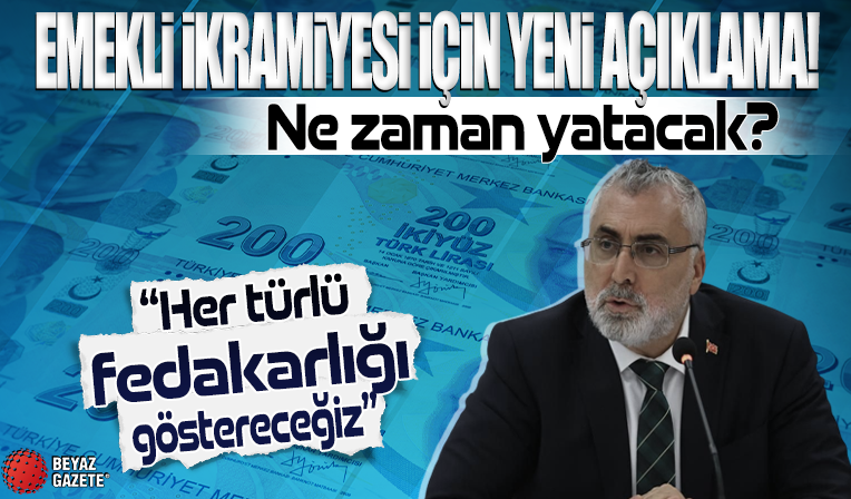 Bakan Işıkhan'dan emekli ikramiyesi için yeni açıklama!