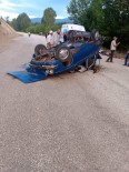 Burdur'da Kontrolden Çikan Otomobil Takla Atti Açiklamasi 3 Yarali Haberi