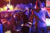 Manisa'da Otomobil Zeytin Bahçesine Uçtu Açiklamasi 1 Ölü