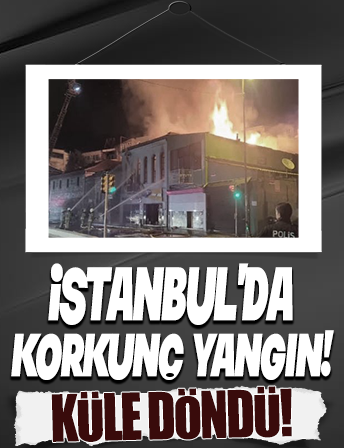 İstanbul oyuncak müzesinde yangın! Küle döndü