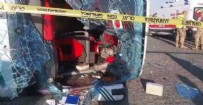Şanlıurfa’da yolcu otobüsü ile otomobil çarpıştı: 2 ölü, 25 yaralı