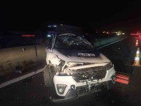 Anadolu Otoyolu'nda Iki Otomobil Çarpisti Açiklamasi 2 Yarali