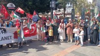 Antalya'da Israil Protestosu