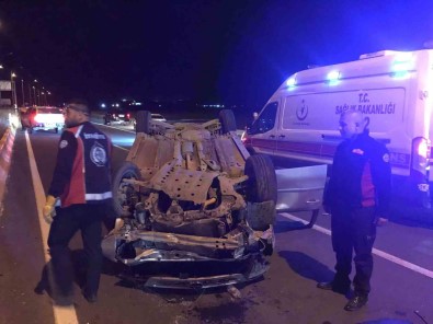 Agri'da Trafik Kazasi Açiklamasi 2 Yarali