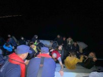 IHA Tarafindan Tespit Edilen 25 Düzensiz Göçmen Yakalandi