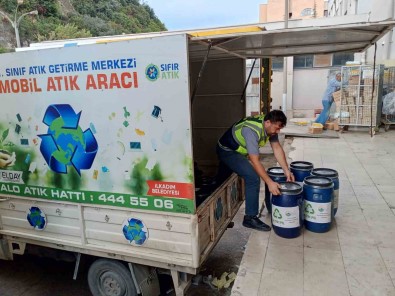 Ilkadim Belediyesi 2023'Te 965 Kilo Atik Pil Topladi