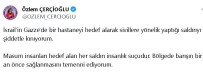 Baskan Çerçioglu, 'Insanlari Hedef Alan Her Saldiri Insanlik Suçudur'