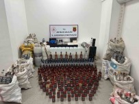 Bin 650 Litre Sahte Bandrollü Kaçak Içki Piyasaya Sürülemeden Ele Geçirildi