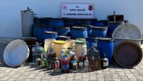 Hatay'da 3750 Litre Sahte Raki Ele Geçirildi