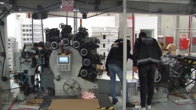 Dünyaca Ünlü Saç Boya Markalarinin Sahte Üretimini Yapan Imalathaneye Baskin